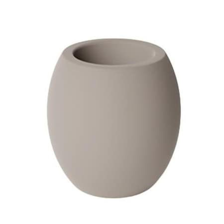 Avera Home Goods 4 in. Averastone Sphere Shape Planter, Natural Finish 110938